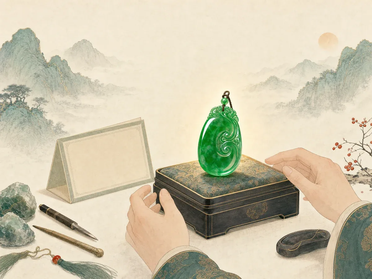 古法工艺 · 成品 · 先鉴后发随附证书